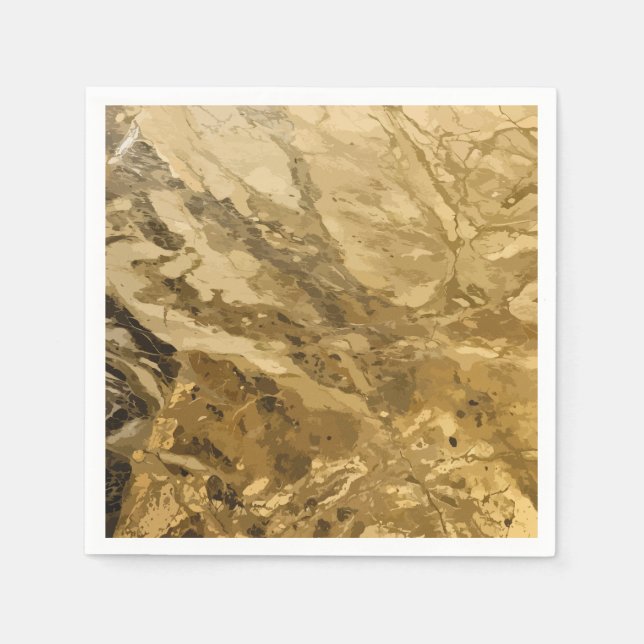 Serviette En Papier Papier Napkin (Devant)