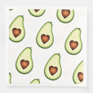 Serviette En Papier Papier Napkin - Avocado