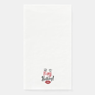 Serviette En Papier Papier Napkin - C'est mon anniversaire