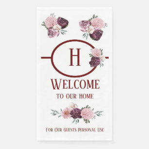 Serviette En Papier Papier Napkin Qté 50 Papier Serviettes Peonies