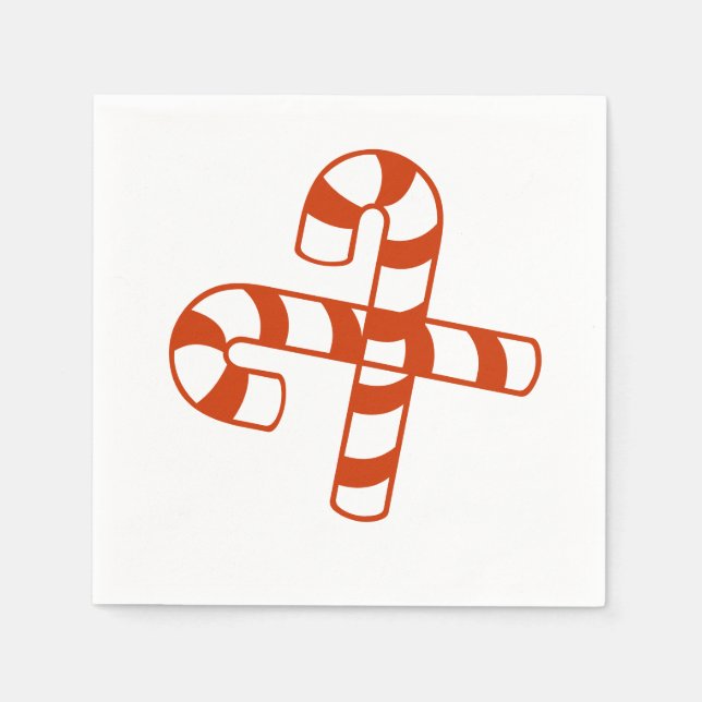 Serviette En Papier Papier Napkin - Sucres de canne (Devant)