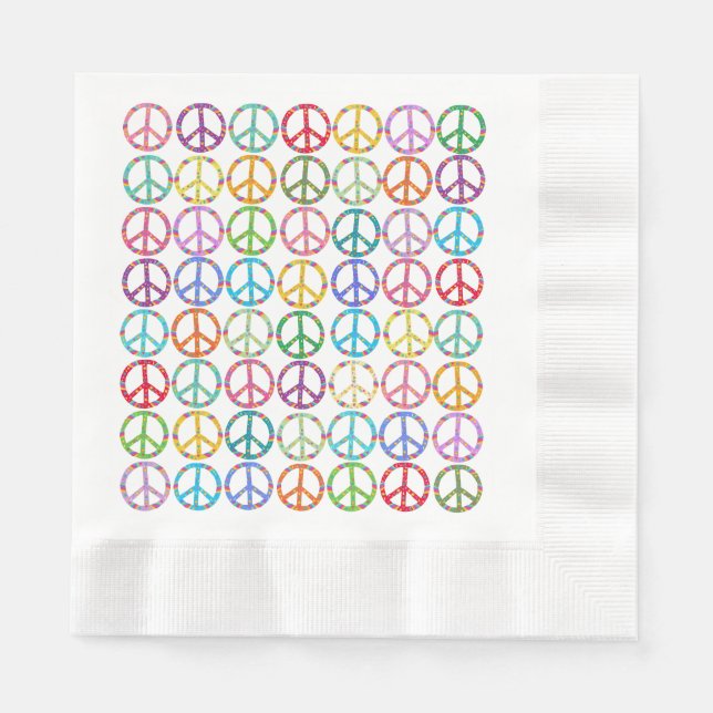 Serviette En Papier Papier Napkin whimsical (Devant)