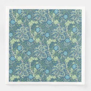 SERVIETTE EN PAPIER PAPIER NAPKIN : WILLIAM MORRIS : CONCEPTION D'ALGU