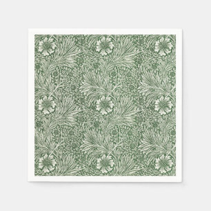 SERVIETTE EN PAPIER PAPIER NAPKIN : WILLIAM MORRIS : MARIGOLES
