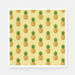 Serviette En Papier Papier Napkins-Ananas