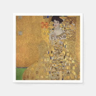 SERVIETTE EN PAPIER PAPIER NAPKINS : GUSTAV KLIMT : ADELE BLOCH BAUER