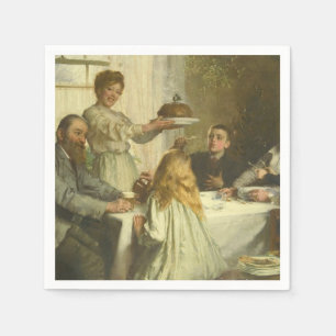 Serviette En Papier Papier Napkins James Clark - Noël