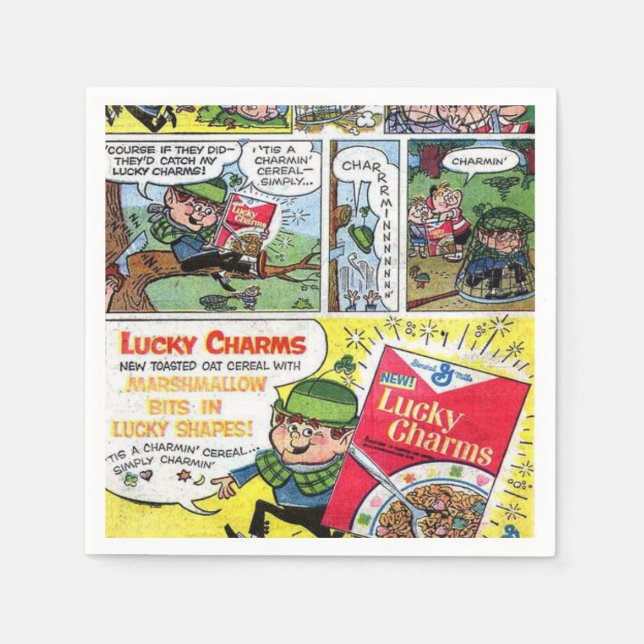 Serviette En Papier Papier Napkins St. Patrick's Day (Devant)