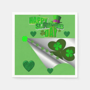 Serviette En Papier Papier Napkins St. Patrick's Day