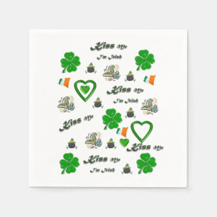 Serviette En Papier Papier Napkins St. Patrick's Day