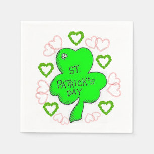 Serviette En Papier Papier Napkins St. Patrick's Day
