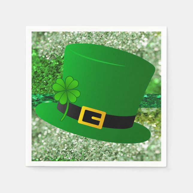 Serviette En Papier Papier Napkins St. Patrick's Day (Devant)