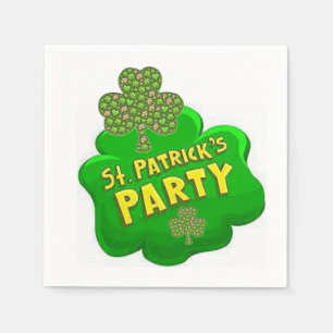 Serviette En Papier Papier Napkins St. Patrick's Day