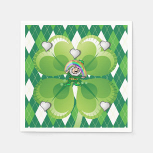 Serviette En Papier Papier Napkins St. Patrick's Day