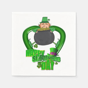Serviette En Papier Papier Napkins St. Patrick's Day