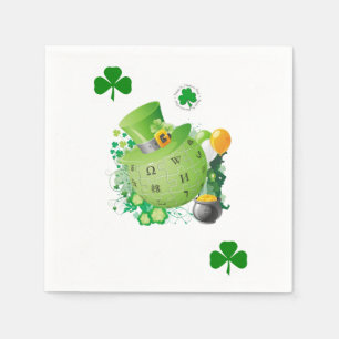 Serviette En Papier Papier Napkins St. Patrick's Day