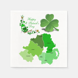 Serviette En Papier Papier Napkins St. Patrick's Day