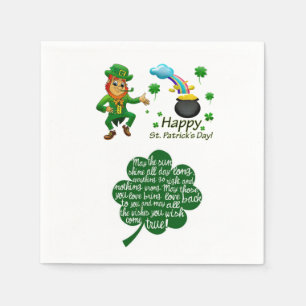 Serviette En Papier Papier Napkins St. Patrick's Day