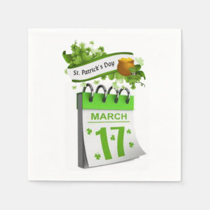 Serviette En Papier Papier Napkins St. Patrick's Day