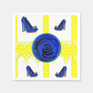 Serviette En Papier Papier Naples Floral