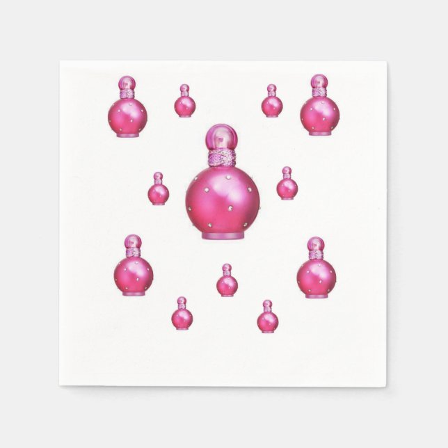 Serviette En Papier Papier parfum Napkin (Devant)