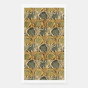 Serviette En Papier Papier Peint Vintage Tulipe Lily Or William Morris