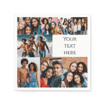 Papier personnalisé pour collage de photos pour fê