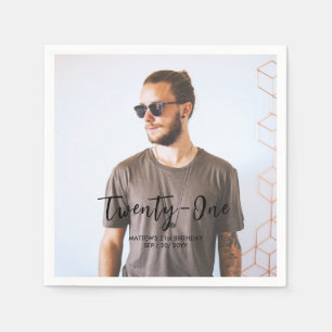 Serviette En Papier Papier personnalisé pour fête d'anniversaire avec 