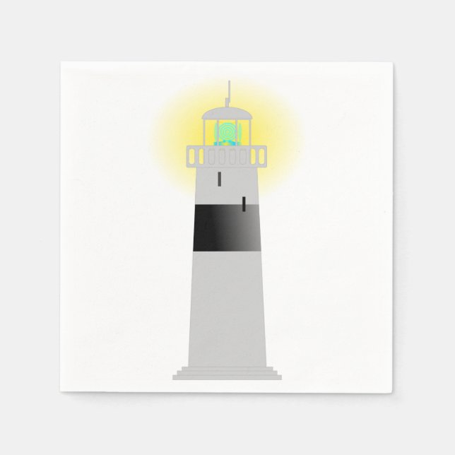 Serviette En Papier Papier phare (Devant)
