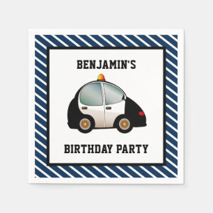 Serviette En Papier Papier pour fête d'anniversaire de voiture de poli