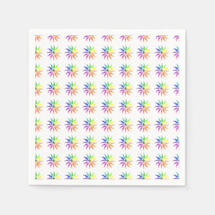 Serviette En Papier Papier - Roues de plusieurs couleurs