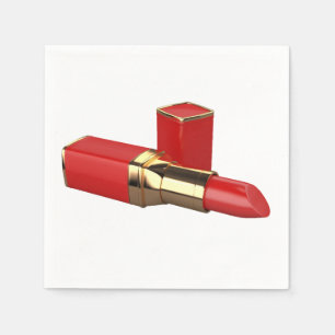 Serviette En Papier Papier rouge à lèvres