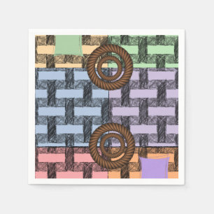 Serviette En Papier Papier serviettes circulaire