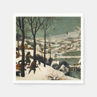 Papier serviettes Les Chasseurs dans le Pieter de