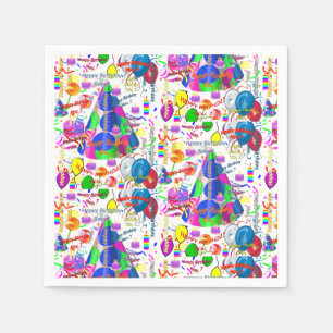 Serviette En Papier Papier serviettes Novembre, 7 Anniversaire