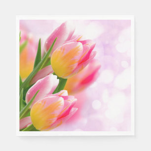 Serviette En Papier Papier serviettes-tulipes