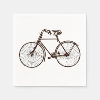 Serviette En Papier papier serviettes vélo blanc brun