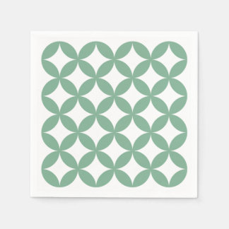 Serviette En Papier Papier Shippo vert