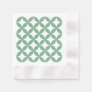 Serviette En Papier Papier Shippo vert
