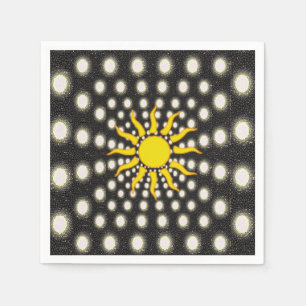 Serviette En Papier Papier Sun