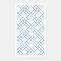 Papier treillis bambou bleu