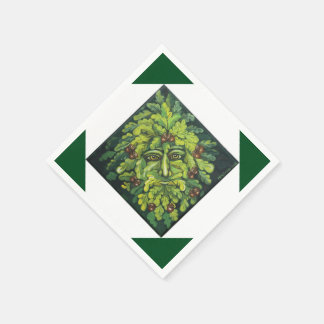 Serviette En Papier Papier vert