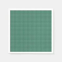 Papier vert En vichy-Jade