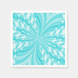 Serviette En Papier Papillon Abstrait, NAPKINS DE PARTI AQUA-PAPIER