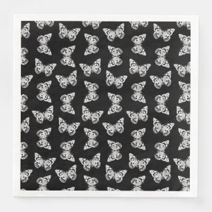 Serviette En Papier Papillon d'art Imprimer les papillons Vintages du 