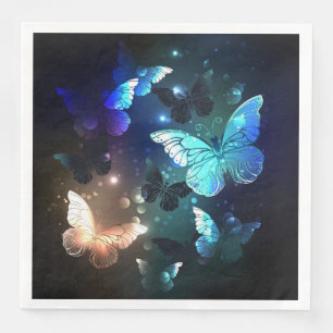 Serviette En Papier Papillon de nuit