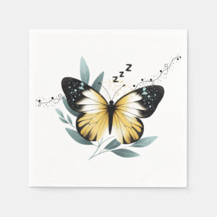 Serviette En Papier Papillon lunaire de Naptime