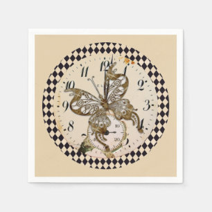 Serviette En Papier Papillon vapeur