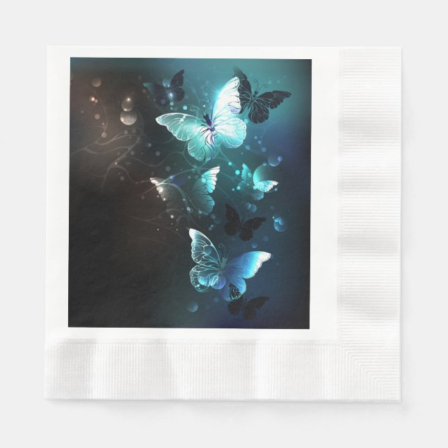 Serviette En Papier Papillons de nuit (Devant)