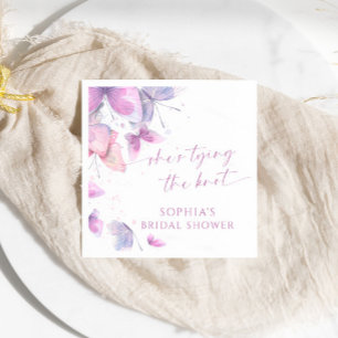 Serviette En Papier Papillons Elle noue la Fête des mariées de noeud